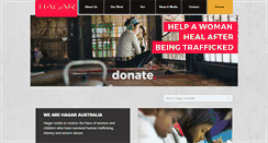 Desktop Screenshot of hagar.org.au